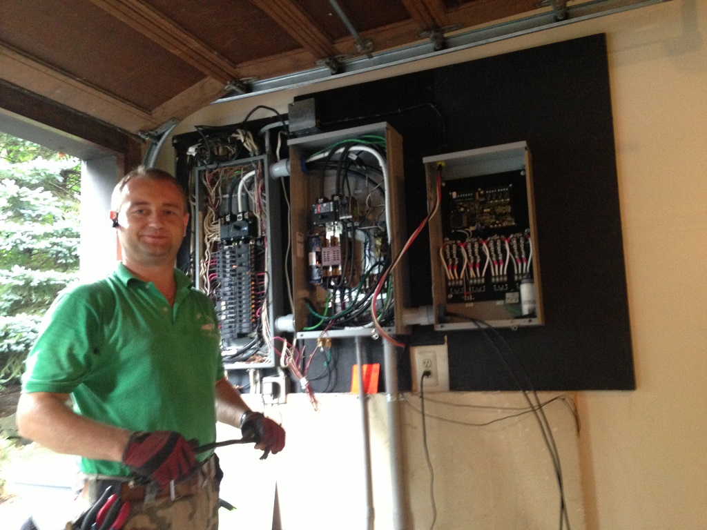 Transfer switch setup

